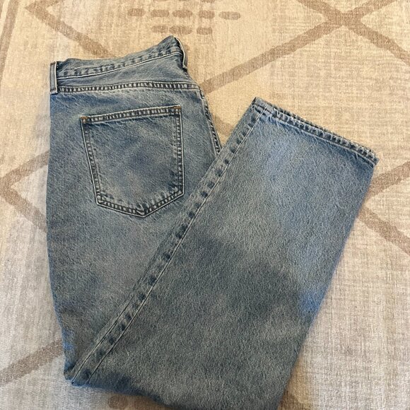 LOT of 6 LEVI & DENIM FORUM JEANS WIDE LEG - STRAIGHT LEG- BAGGY LEG - Picture 8 of 14